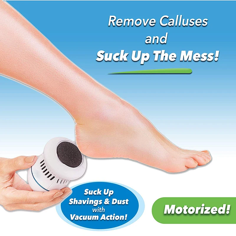 Electric Vacuum Foot Scrubber To Remove Dead Skin