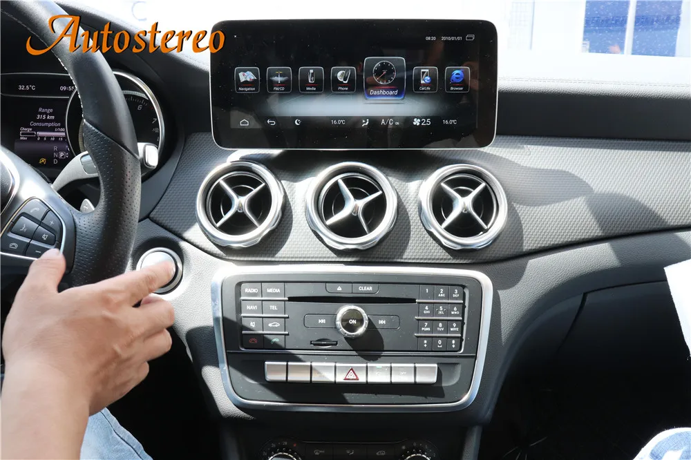 Sale 4G RAM 10.25" DSP Android display for Mercede Benz CLA GLA A Class W176 2013-2019 car GPS Navigation radiostereo dash multimedia 7