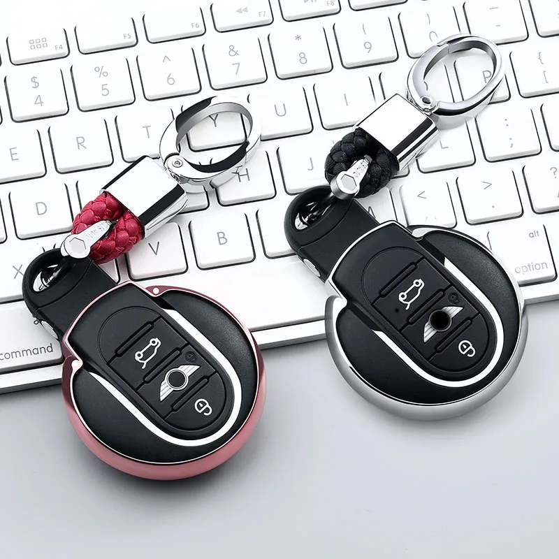

Car Soft TPU Protection Remote Key Skin Shell Cover Holder Case For BMW Mini Cooper JCW F56 F55 F54 F60 Car Styling Accessories