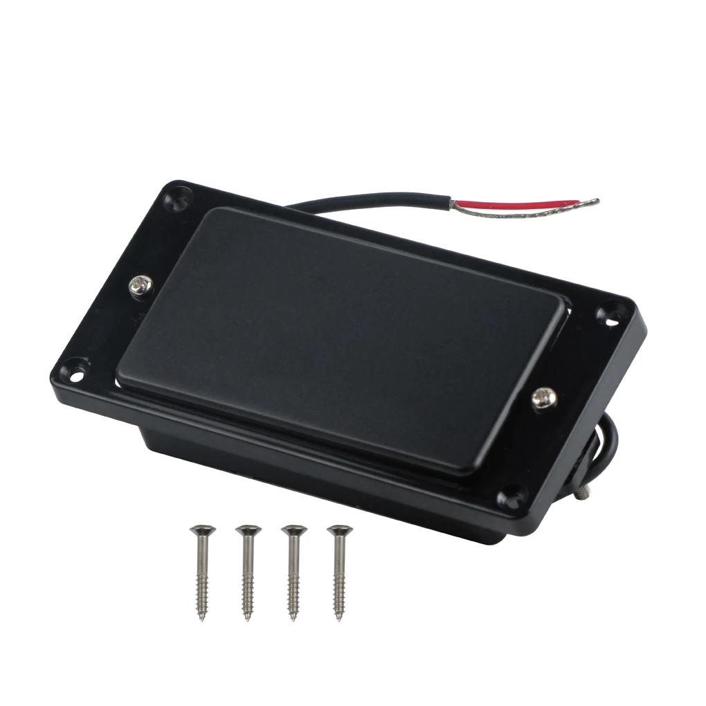 FLEOR Black Electric Guitar Humbucker Pickup Ceramic Pickup with Pickup