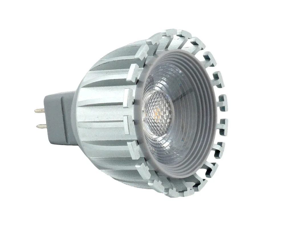 

DC/AC 12V 6W MR16 COB LED Spotlight Bulb G5.3 LED Light 500lm 38 Degree Beam Angle for Landscape Recessed Track Lighting