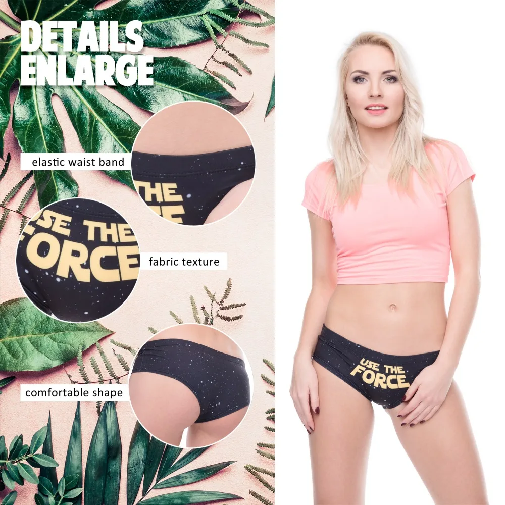 Женские трусы с забавным мультяшным рисунком сексуальные принтом пиццы печенья