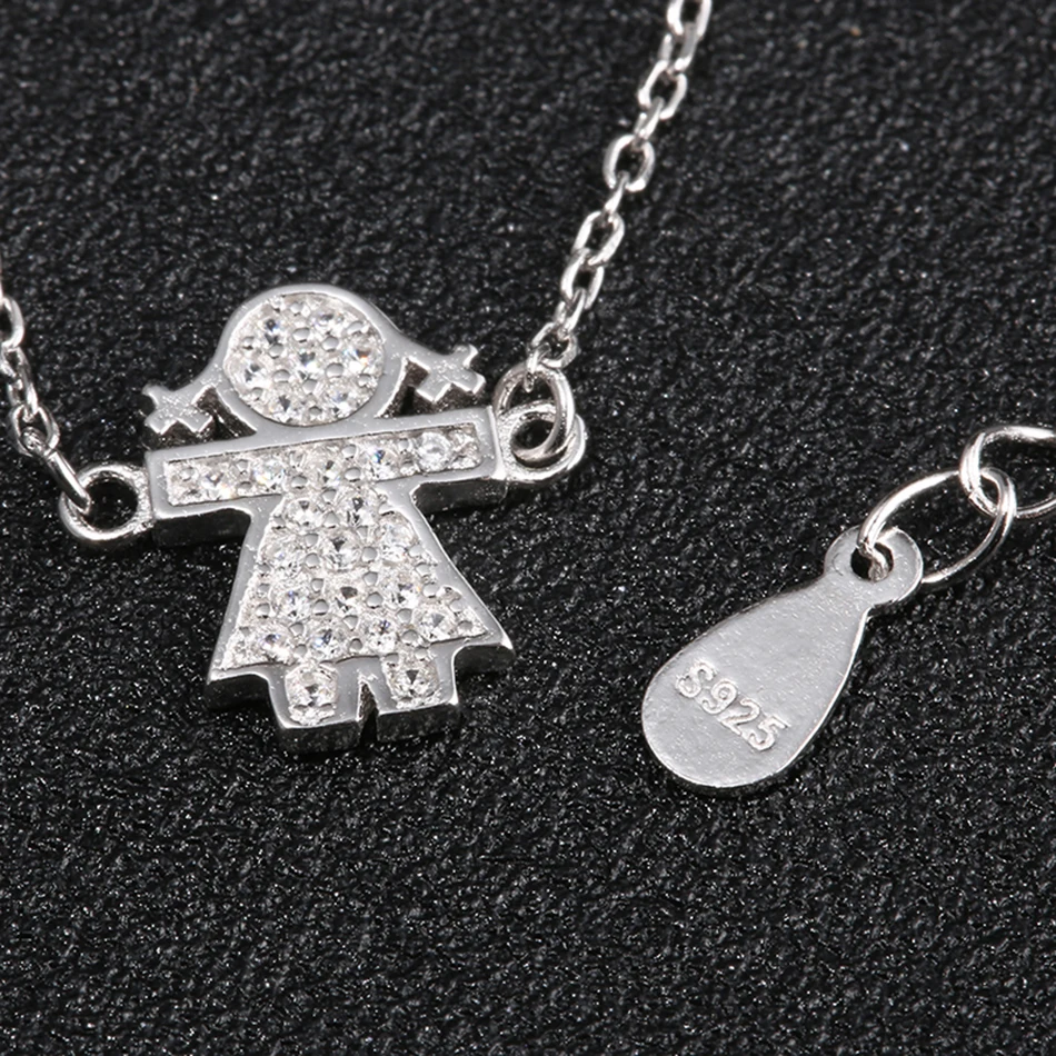 FOREWE роскошный браслет с фианитами 925 стерлингового серебра талисман для девушки Регулируемая цепочка-браслет для женщин девушек ювелирные изделия Pulseiras