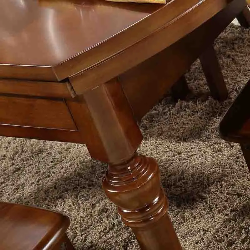 Furniture restaurant combination adjustable fold modern Simple dining table