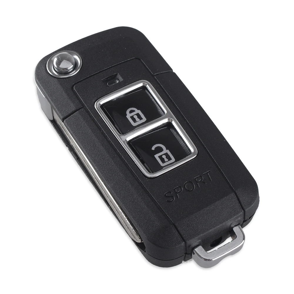 KEYYOU 2 кнопки Автомобильный ключ для hyundai IX25 Tucson Elantra модифицированный откидной складной пульт дистанционного ключа чехол Замена ключа