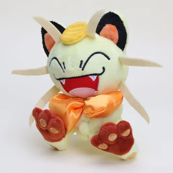 

10pcs/lot 18cm Pocket doll plush toys Meowth Stuffed Animals & Plush doll Soft Baby Toy Gift
