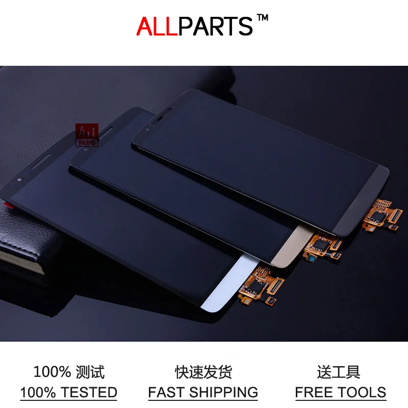 

5.5 inch 100% Tested Original 2560x1440 Display For LG G3 LCD D850 D851 D855 LCD Touch Screen Replacement Digitizer Assembly