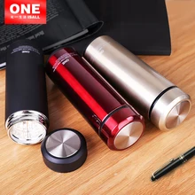 Weihnachtsgeschenk Tasse Wasserflasche Thermoskanne Tasse Schwarze Glaseinsatz Thermobecher Termica wasser Tassen Thermoskanne Becher Thermo Tassen