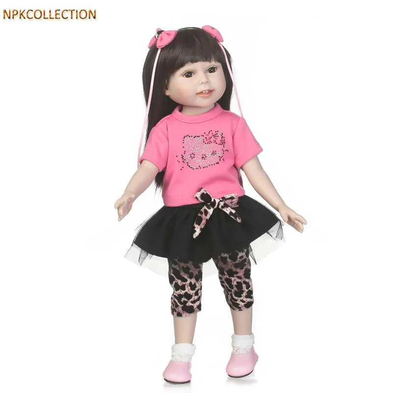 

NPKCOLLECTION 18 Inch American Girl Doll Princess Doll,45CM Handmade Baby Toy Real Baby Alive Doll Girl Doll Christmas Gift Toys