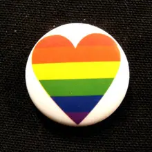 Высокое качество, Радужный значок(сердце), новинка, металлическая кнопка, значок, булавка, низкая цена, на заказ, гей принт, булавка с отворотом