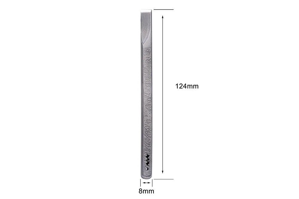 Высокопрочный Дамасская сталь Mscraper Precision Sharp Blade промышленный скребок нож для электрического/DIY рабочего