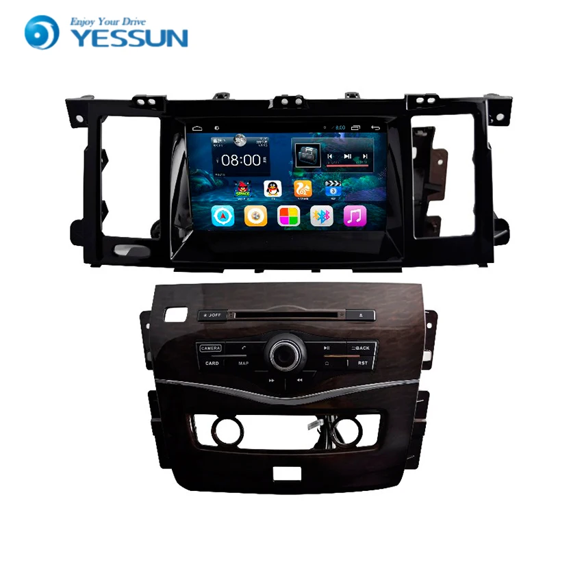 

YESSUN Android Radio Car DVD Player For Nissan Patrol stereo radio multimedia GPS navigation with WIFI Bluetooth AM/FM
