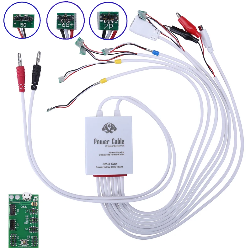 

Professional Battery Charge Activation Board & Power Supply Current Test Cable For iPhone 7 7P 6S 6SP 6 6S 5S 5 4S
