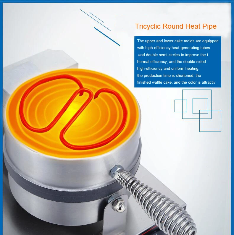 Антипригарная металлическая вафельница вафельная форма выпечка торта блюдо