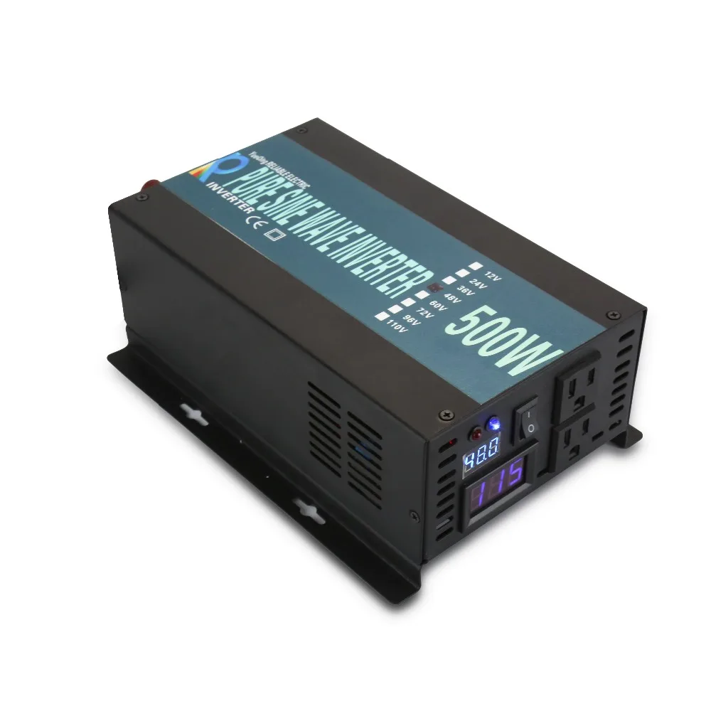 

Reliable Pure Sine Wave Inverter UPS and charging function 500W outdoor home frequency inverter with charger