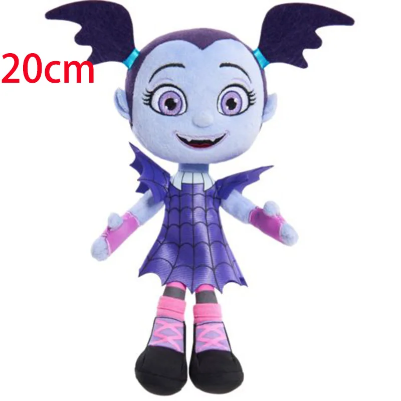 

20cm New Junior Vampirina Girl Stuffed Plush Doll Toys The Vamp Girl Toys Children Birthday Gift High Quality Kids Toy