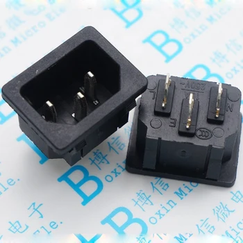 

Copper Pin Power Socket AC-05 3-Pin Word Card Bit Embedded AC Power Outlet