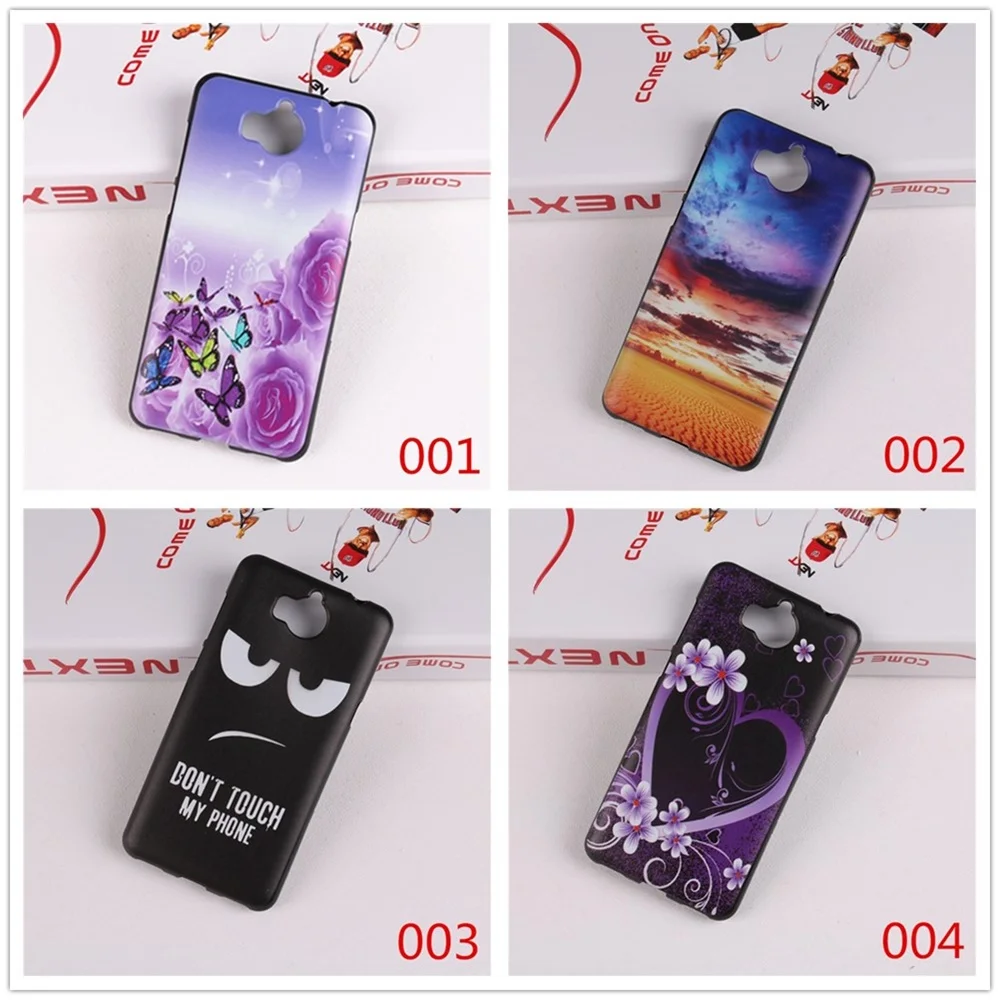 Novo Para Huawei Y5 2017 Nova Moda Colorida Impress o De Volta Caso 