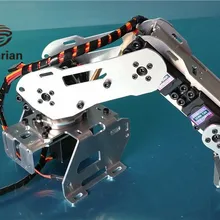 Smaria официальные ABB промышленный робот модель 5 dof рука робота рама все алюминиевые роботизированные стойки 5 сервоприводы вращающаяся основа