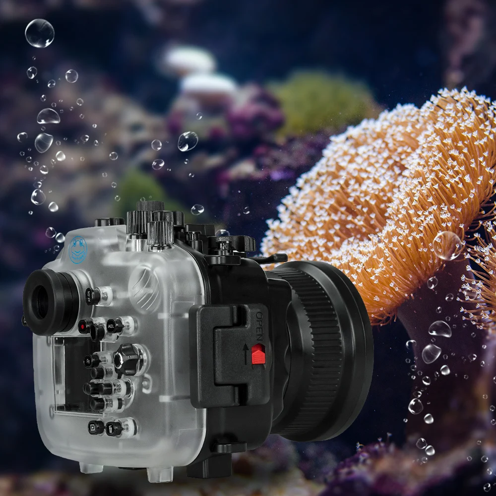 Mcoplus A7R III 40 м/130 футов подводный водонепроницаемый корпус чехол для камеры для sony A7R III камера