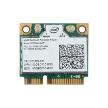 Мини pcie карта для 300 Мбит/с Intel 6230 62230ANHMW Двухдиапазонная WiFi Беспроводная bluetooth карта dell asus acer