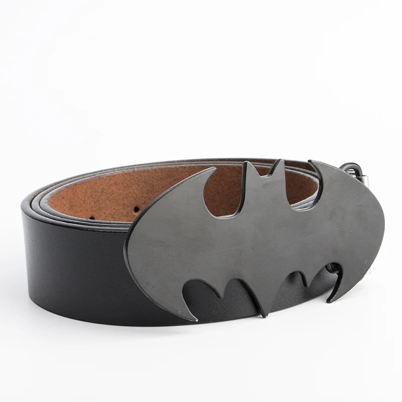 

Batman Luxury Punk Rock Designer Belts Men High Quality Genuine Leather Ceinture Homme Hip Hop Male Jeans Motorcycle Strap Waist