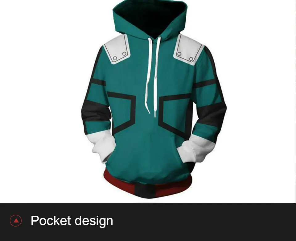 

Hot Heroes College Japanese Anime to the Voltron Lans Cosplay Halloween Carnival Men's 3D Print Hoodie Anime Sweater