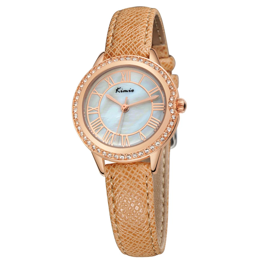 2015 KIMIO Candy Lady Luxury Watches Women Fashion Design New Elegant