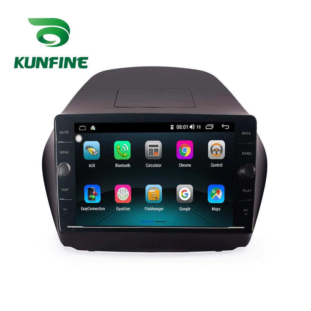 Cheap Octa Core ROM 64GB Android 8.1 Car DVD GPS Navigation Player Deckless Car Stereo for Hyundai IX35 2010 2011 2012 2013 2014 4