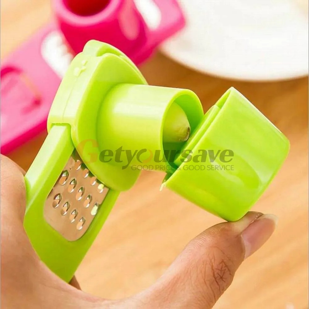 

Multi Functional Ginger Garlic Grinding Grater Planer Slicer Mini Cutter Cooking