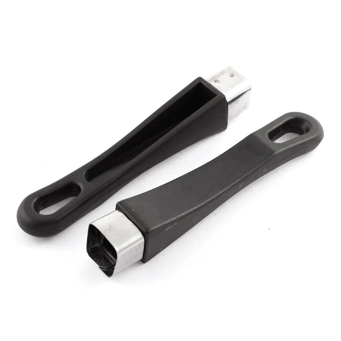 Kitchen Plastic Replacement Handle for Pan Pot Cookware 2 Pcs Blackin