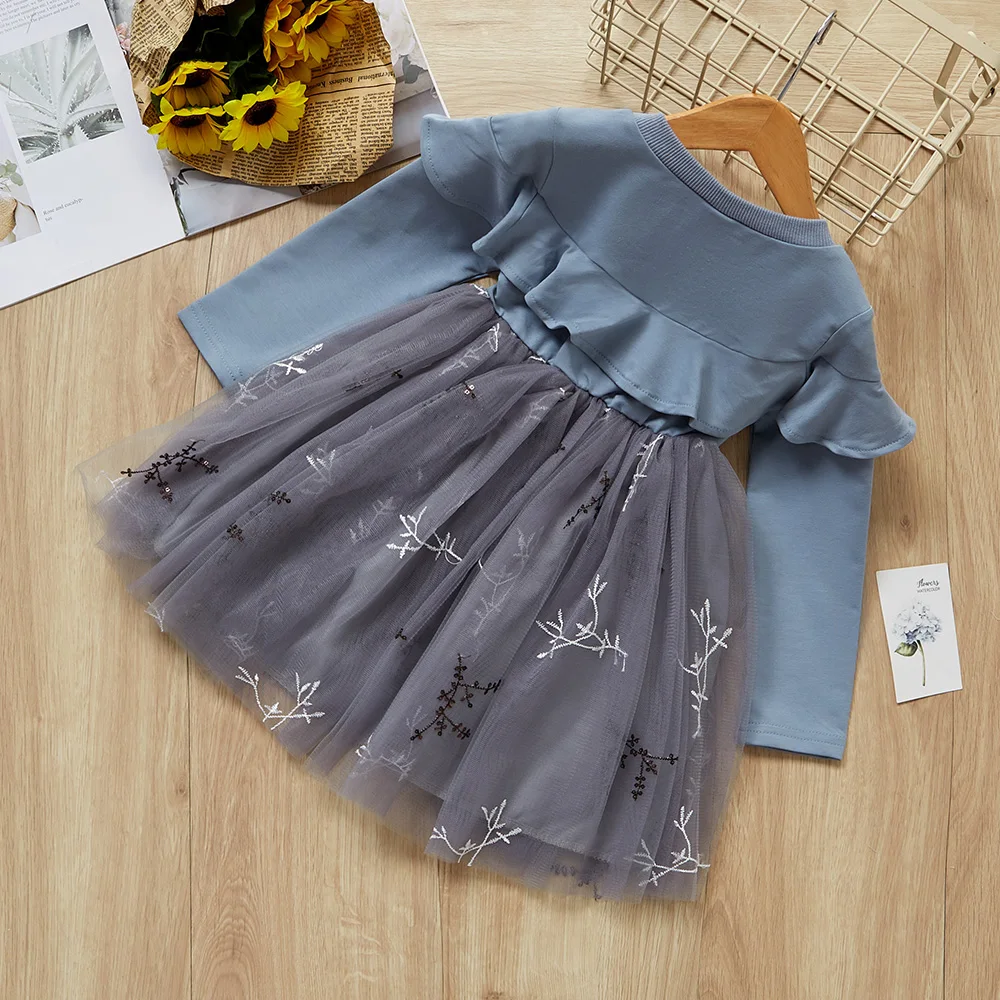 Mayfair Cabin/ г. Осеннее платье для девочек; Новая блузка для маленьких девочек; детское платье с длинными рукавами и капюшоном с заячьими ушками; Одежда для девочек