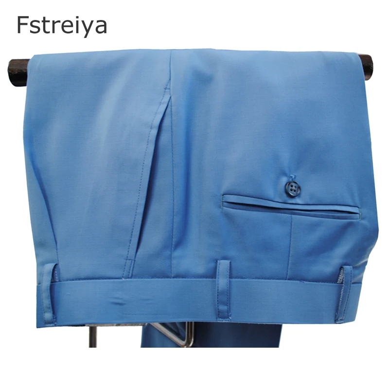 Custom made mens clothing worsted 150's pure wool men slim fit suits customized men clothes costume homme mens suits with pants