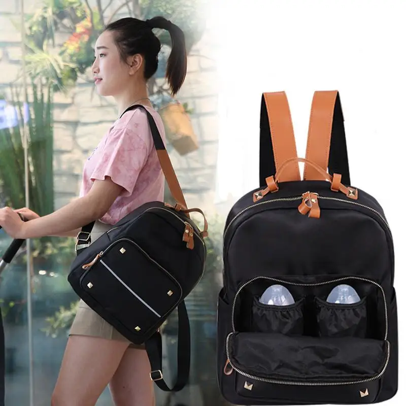 

Mummy Bag MultiFunction Large Capacity Shoulder Bag Out Backpack Fashion Mother Package Mother and Baby Bag