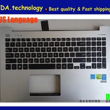 Wellendorff подлинный верхний чехол для ASUS R553L S551LN V551 A551L K551L S551L Подставка для рук верхняя крышка Американский язык клавиатура