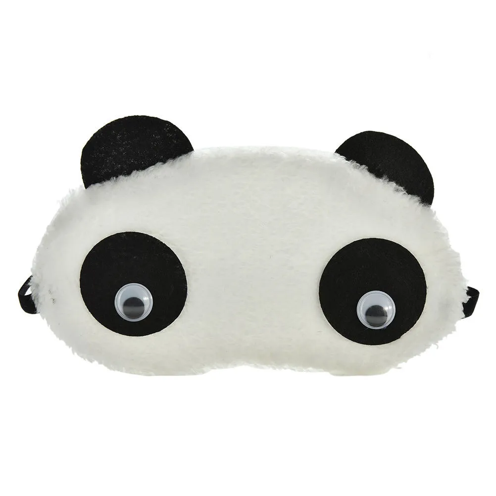 1PC Cute Panda Eye Mask Shade Cute Travel Rest Blindfold Cover Sleeping Eye Mask Eyeshade Eyepatch