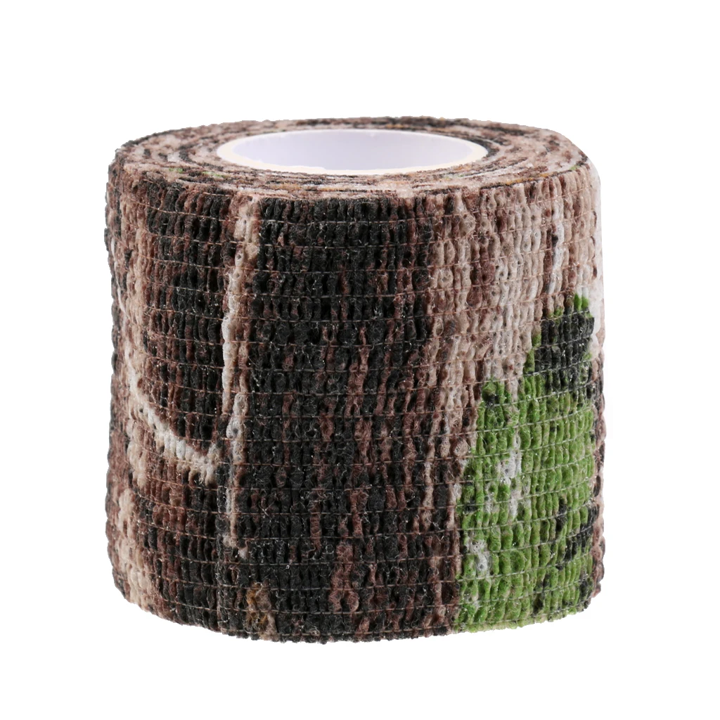 5cm x 2.2 Meters Self-adhesive Camouflage Tape Camo Stealth Tape for Outdoor Hunting Camping Accessories