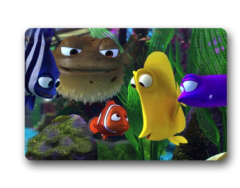 Step Into Finding Nemo Theme Home Welcome Doormats Personalized Durable Indoor/Outdoor Door Mat | Дом и сад