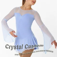 Лидер продаж, платья для фигурного катания для девочек, новое красивое Брендовое платье для соревнований по фигурному катанию, DR2782