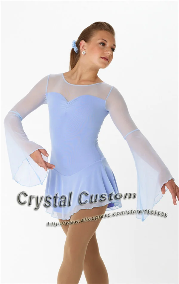 

Hot Sales Girls Figure Skating Dresses Beautiful New Brand Ice Figure Skating Dress For Competition DR2782