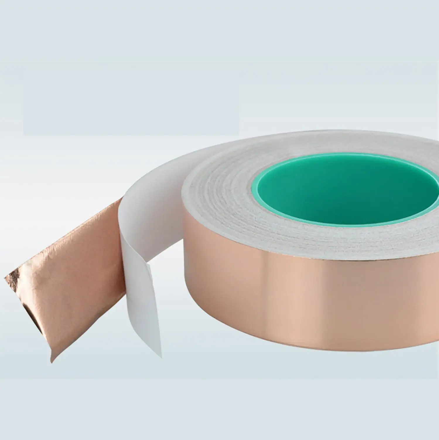 

1/25/50M/roll Double Electric Conduct Self-Adhesive Copper Foil Tape for Magnetic Radiation Electromagnetic Wave 0.06mm Tickness