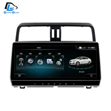 Reproductor multimedia de radio y vídeo para coche, pantalla de 12,3 pulgadas, 4G Lte, 32G ROM, android, para Toyota land cruier prado, navegador estéreo, 2018 años
