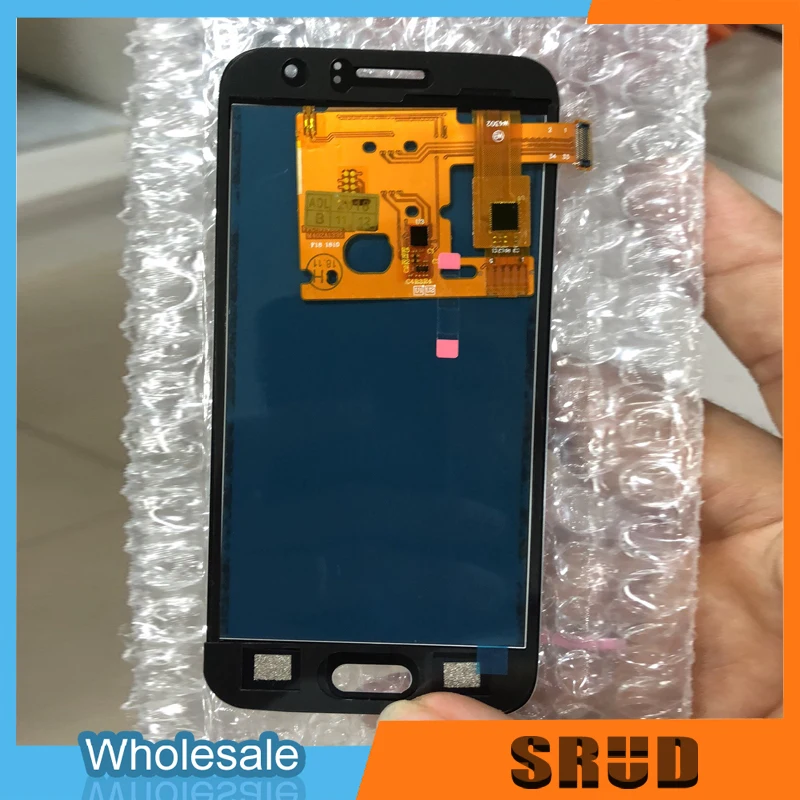 Черный/золотой TFT материал ЖК-дисплей с Toch стеклянная панель для samsung Galaxy J120(без рамки
