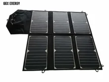 40Watt SUNPOWER Solar Cell Folding Solar Panel Bag+Portable Solar Charger for Phone+10A Solar Controller for 12V Car Battery