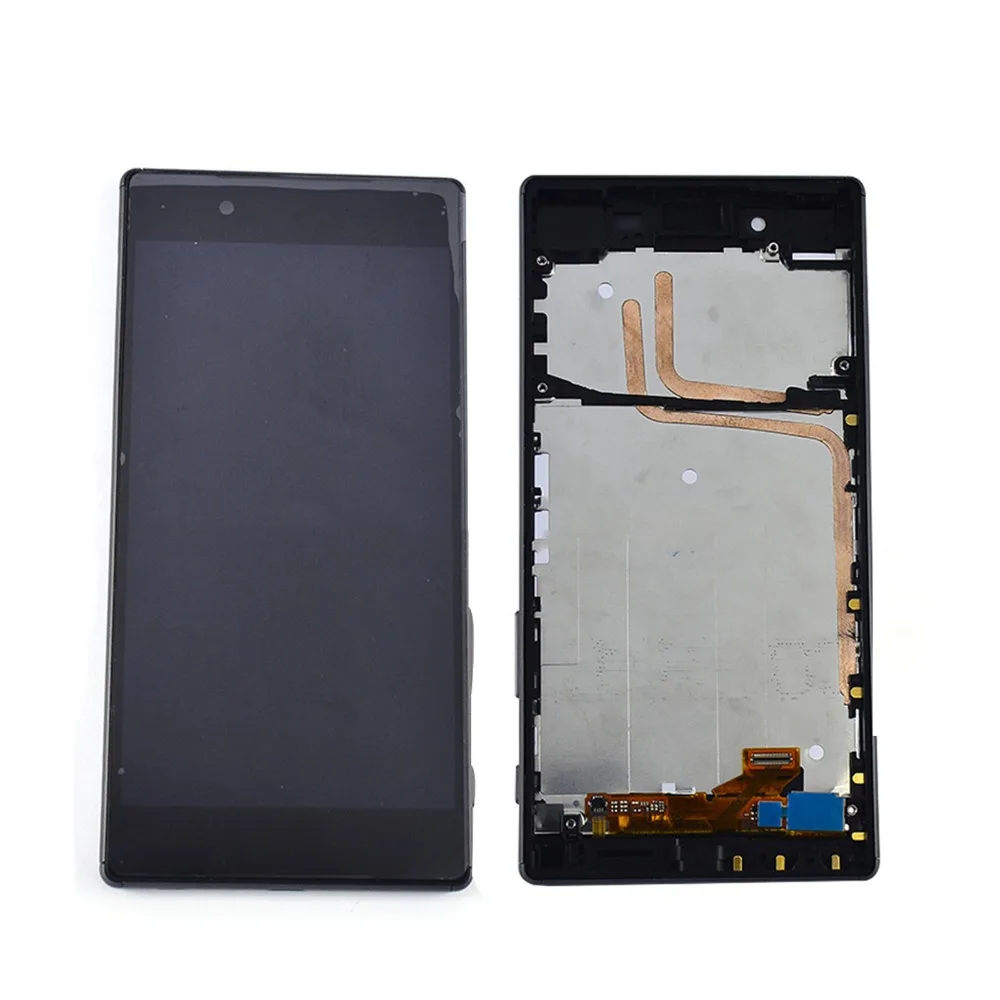 Замена сенсорного ЖК экрана в сборе для Sony Xperia Z5 E6633 E6653 дисплей с рамкой/без