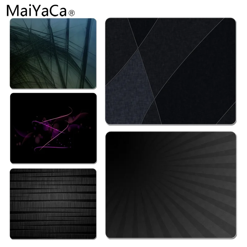 

MaiYaCa Top Quality Dark Lines Laptop Computer Mousepad Size for 18x22cm 25x29cm Rubber Mousemats