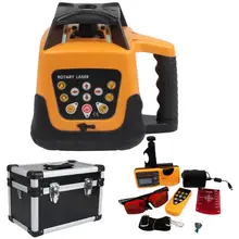 Yonntech Automatic Self Levelling Rotating Laser Level Rotary Laser 500m Range RED
