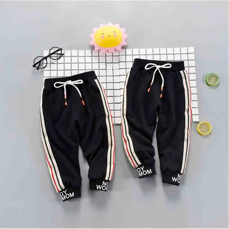 BibiCola baby boys pants spring autumn newborn baby cotton casual trouser for bebe boy infant