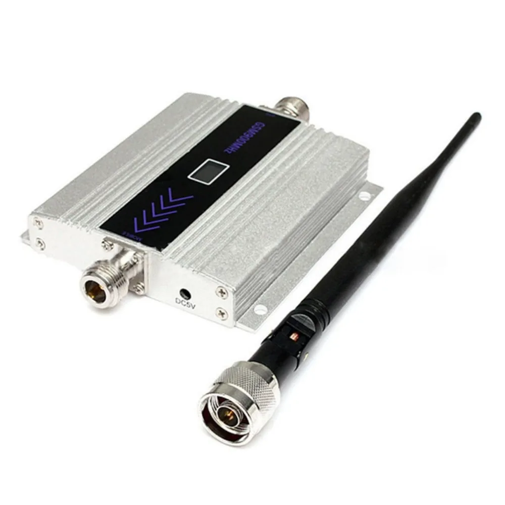 

GSM 900MHz Cell Phone Signal Amplifier Booster EU with Dual Aerials Portable LCD Display High Grain Signal Repeater Kit