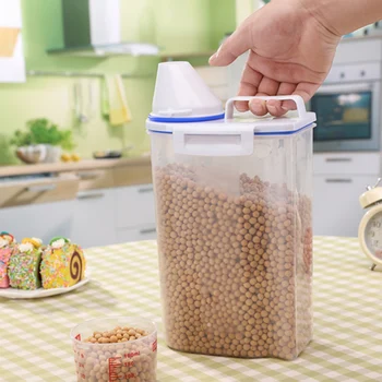 

1xKitchen Food Cereal Grain Bean Rice Storage Box Container Box Case Cheap
